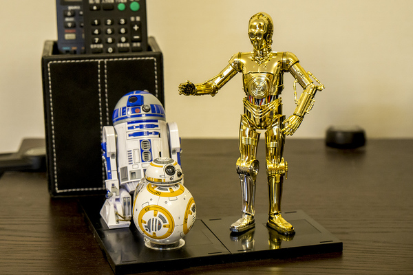1/12 BB-8 & R2-D2 & C-3PO
