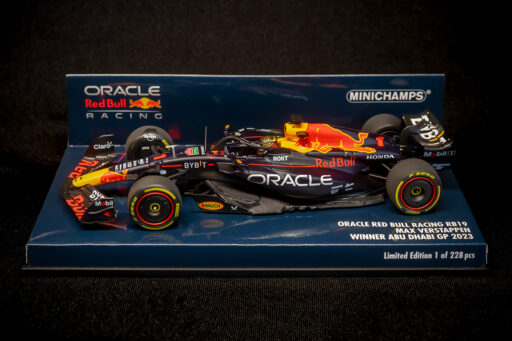 MINICHAMPS 1/43 Red Bull RB19 M. Verstappen Winner Abu Dhabi GP 2023