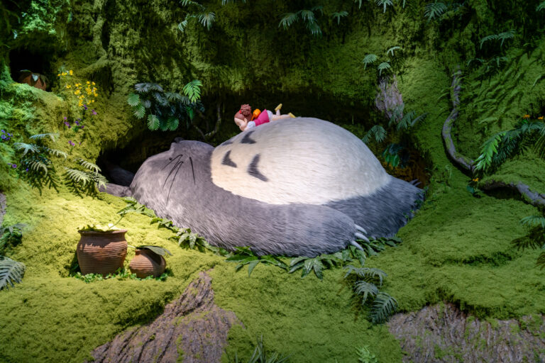 ジブリの立体造型物展