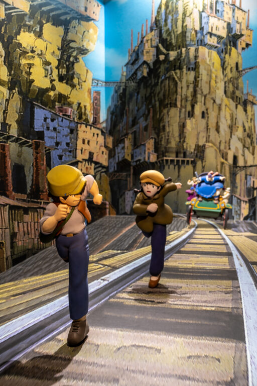 ジブリの立体造型物展