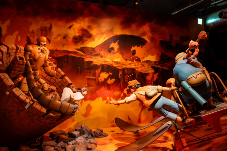 ジブリの立体造型物展