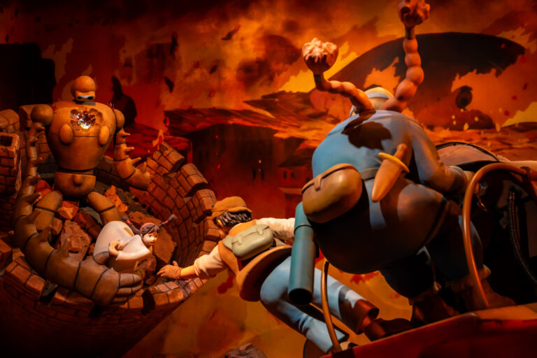 ジブリの立体造型物展