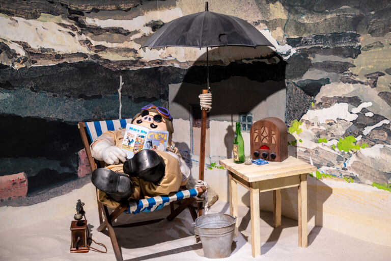 ジブリの立体造型物展