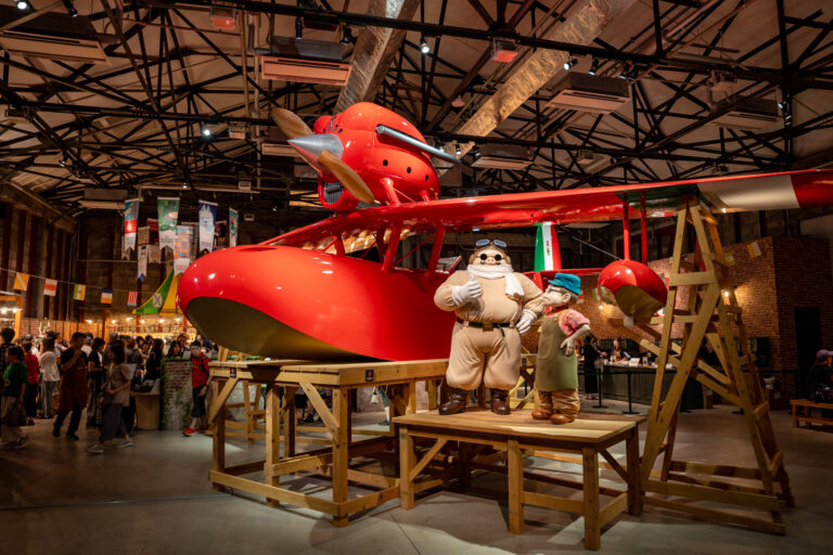 ジブリの立体造型物展