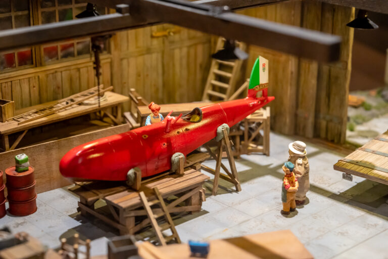 ジブリの立体造型物展