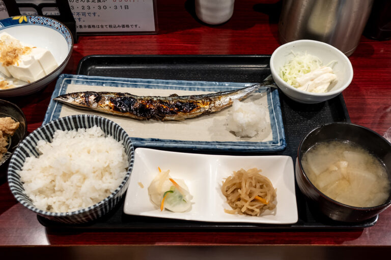 目黒のさんま 菜の花