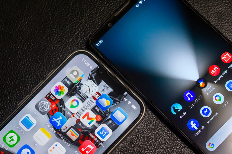 Xperia and iPhone